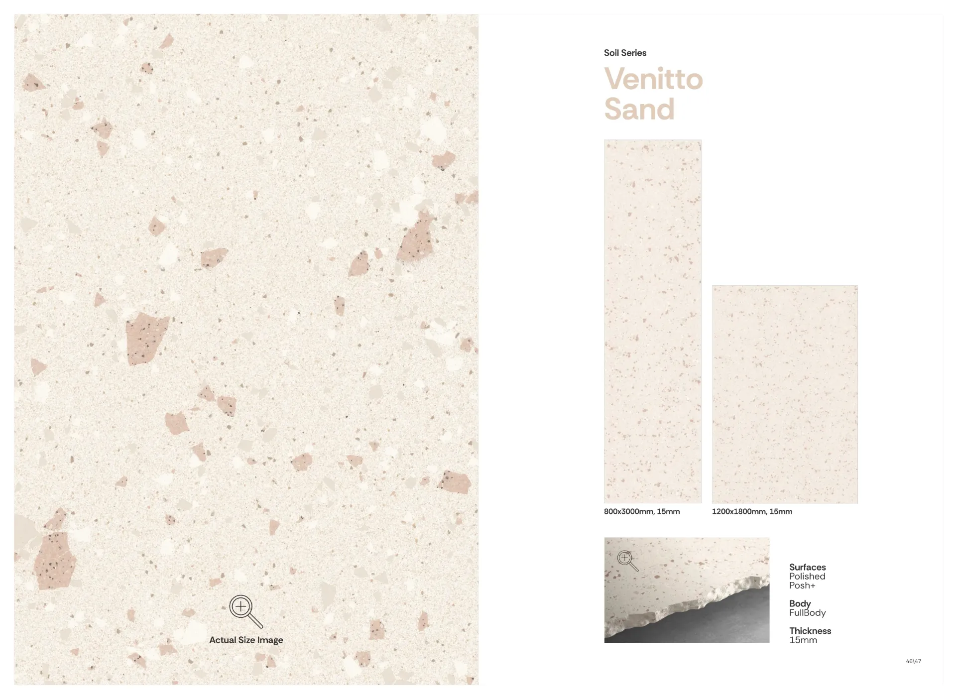 Venitto Sand (Venitto Sand (Polished) 800x3000x15)