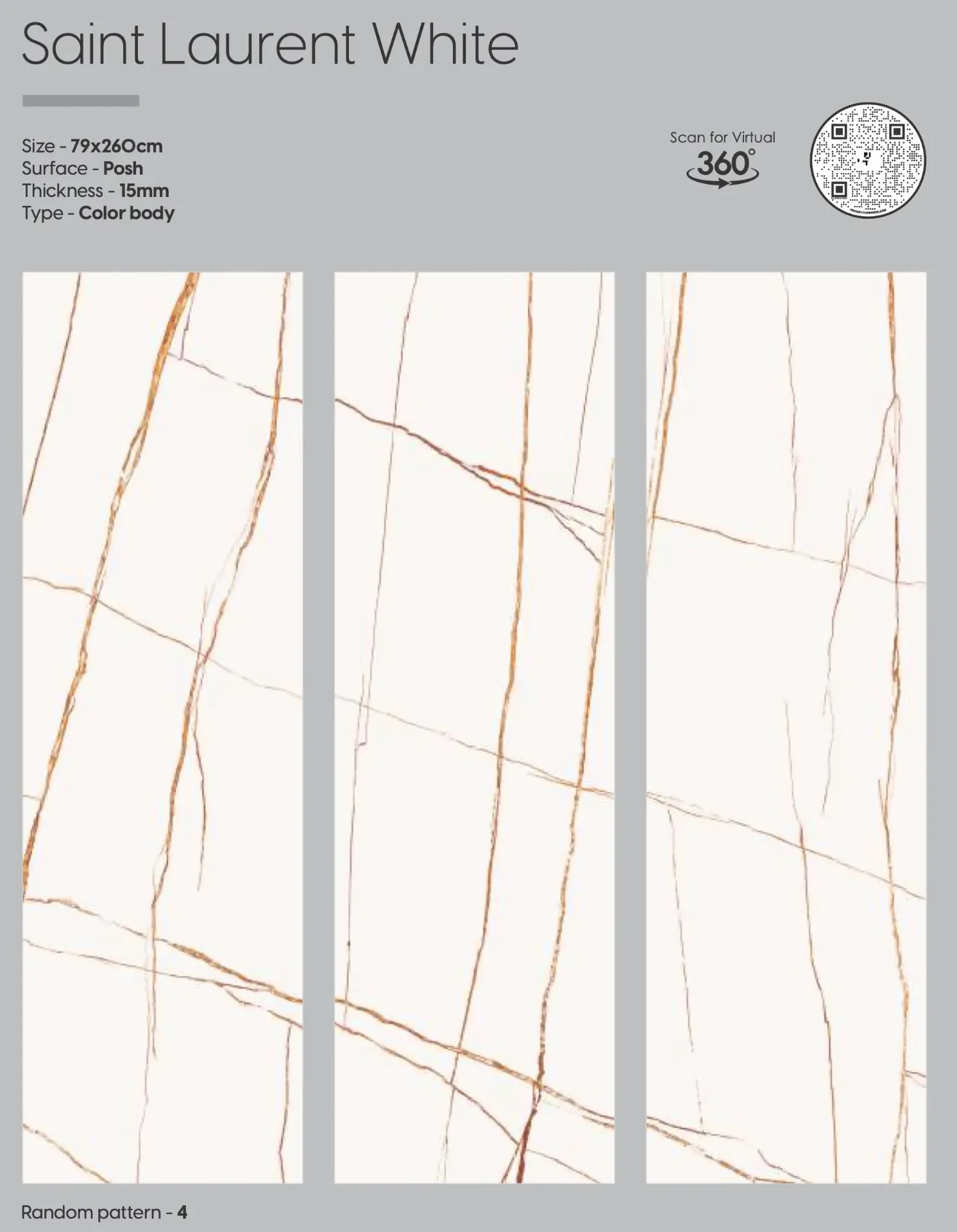 Saint Laurent White PSH 790x2600x15